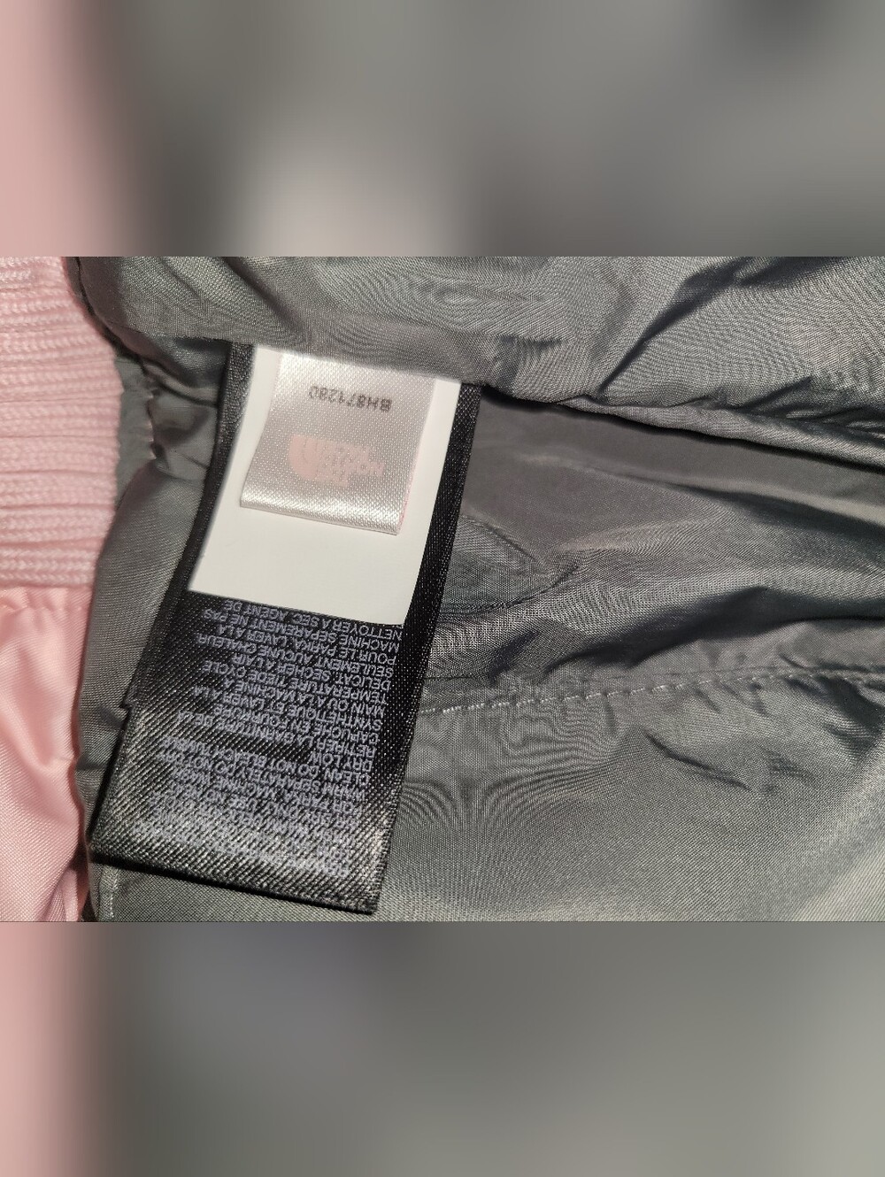 The North Face Light Pink Quilted Hooded Vest - Picture 7 of 10